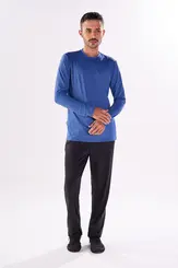 Calça básica peluciada