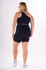 Shorts textura canelado