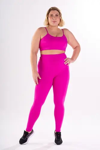 Legging cigarrete básica com média compressão