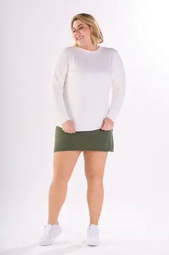 Blusa manga longa com proteção UV50+