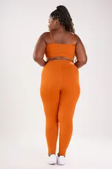 Leggin cigarrete básica com média compressão