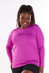 Blusa manga longa com proteção UV50+