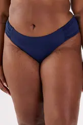 Calcinha com laterais drapeadas