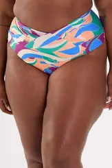 Calcinha suquine drapeado