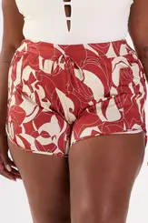 Shorts estampado