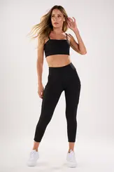 Legging com três bolsos