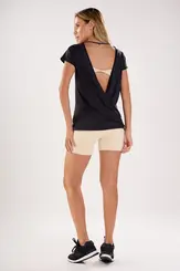 Blusa costas pelada