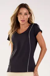 Blusa costas pelada