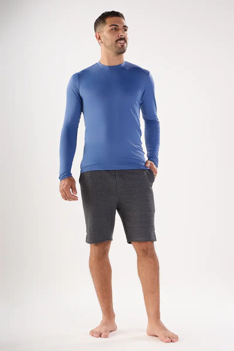 Blusa manga longa com proteção UV50+