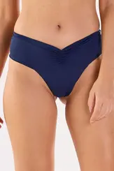 Calcinha com cós franzido