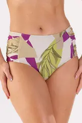 Calcinha com laterais drapeadas