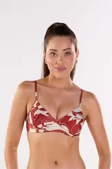 Bojo princesa com recortes frontal estampado