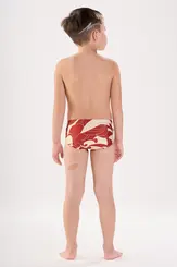 Sunga basica estampada infantil