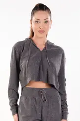 CROPPED OVERSIZED