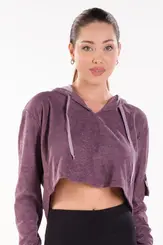 CROPPED OVERSIZED