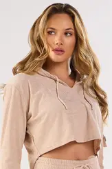 CROPPED OVERSIZED