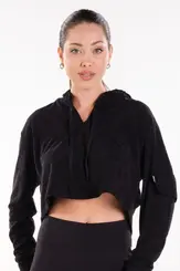 CROPPED OVERSIZED