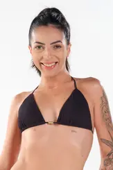 Sutiã cortininha com bojo removível