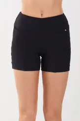 Shorts bolso canelado