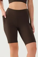 Bermuda Ciclista Básica Bolso Canelada