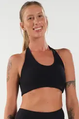 Top Frente Única Canelado