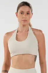 Top Frente Única Canelado