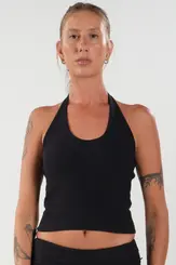 Blusa Frente Única Canelada