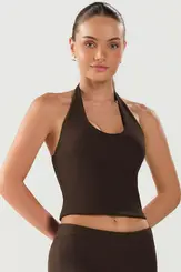 Blusa Frente Única Canelada