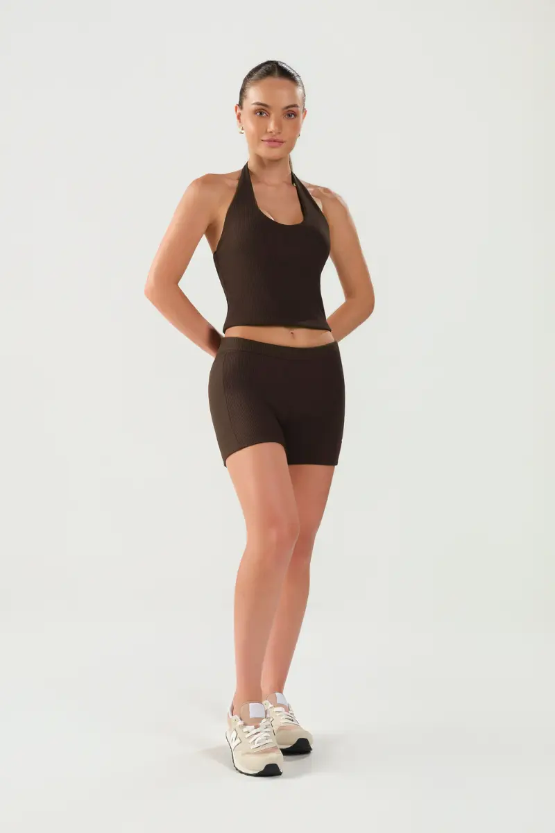 Blusa Frente Única Canelada