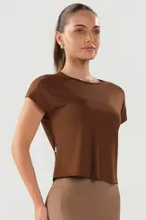 Blusa Cropped Fenda