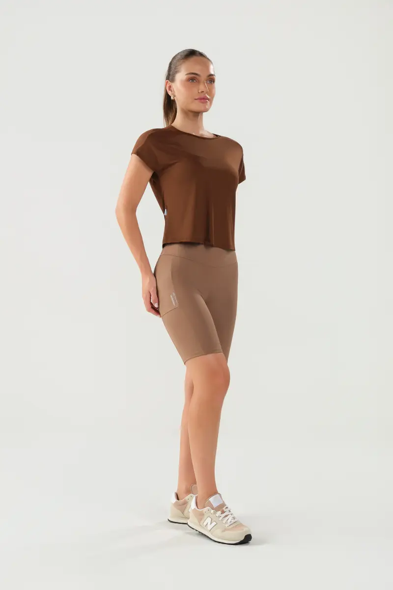 Blusa Cropped Fenda