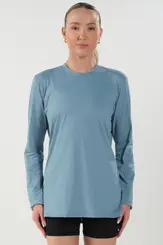 Camiseta Básica Manga Longa Unisex Proteção UV