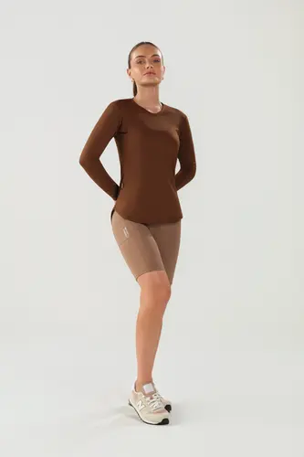 Camiseta Básica Maga Longa Feminina Proteção UV