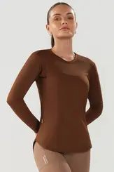 Camiseta Básica Maga Longa Feminina Proteção UV