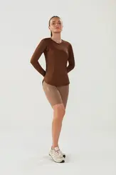 Camiseta Básica Maga Longa Feminina Proteção UV