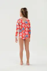 Maiô Manga Longa Infantil Estampado