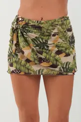 Saia Praia Estampada