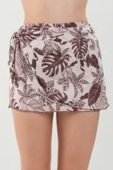 Saia Praia Estampada