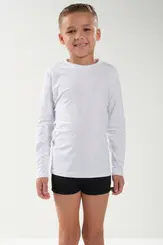 Camiseta Manga Longa Infantil Proteção UV